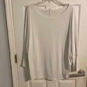 Long Sleeve White Sweater